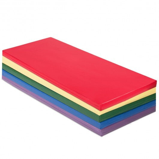 5 Pack 2 Inch Toddler Thick Rainbow Rest Nap Mats W2B