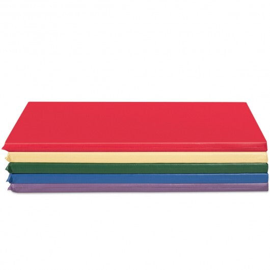 5 Pack 2 Inch Toddler Thick Rainbow Rest Nap Mats W2B