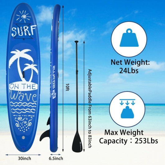 Inflatable & Adjustable Stand Up Paddle Board-S