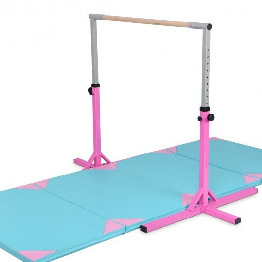 Adjustable Gymnastics Horizontal Bar for Kids W2B