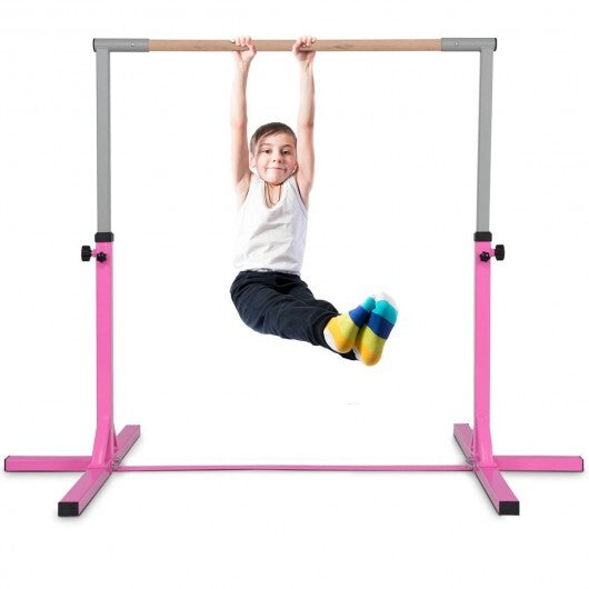 Adjustable Gymnastics Horizontal Bar for Kids W2B