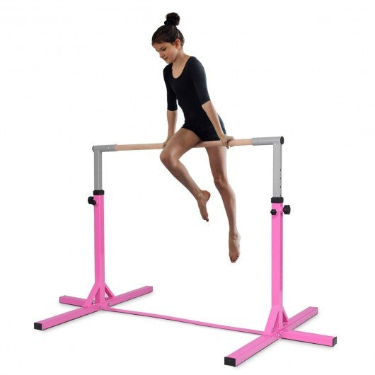 Adjustable Gymnastics Horizontal Bar for Kids W2B