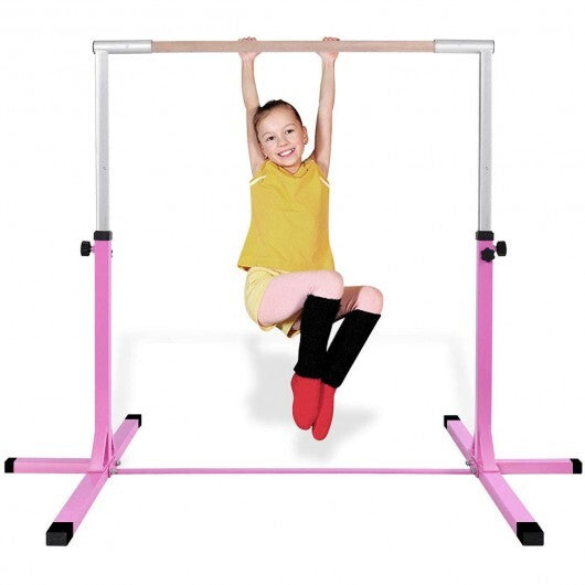 Adjustable Gymnastics Horizontal Bar for Kids W2B
