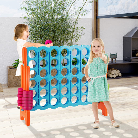 4 in A Row 4-to-Score Giant Jumbo Game Set for Family Party Holiday W2B