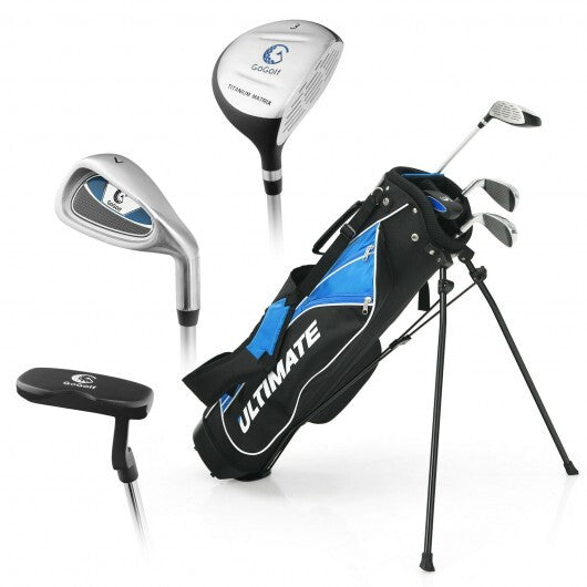 Junior Complete Golf Club Set For Age 8 to 10-Yellow W2B