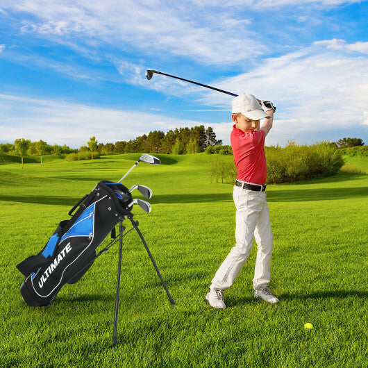 Junior Complete Golf Club Set For Age 8 to 10-Yellow W2B