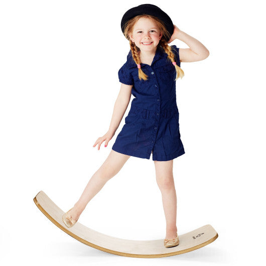 12 Inch Wobble Board for Balance Training-Natural W2B
