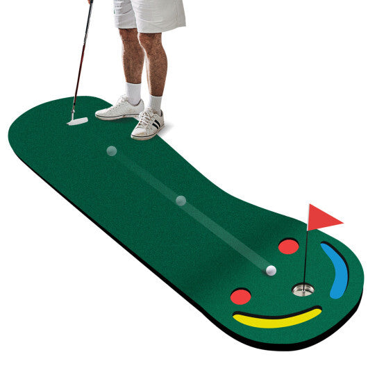 Golf Putting Green Set for Indoor Outdoor Use W2B