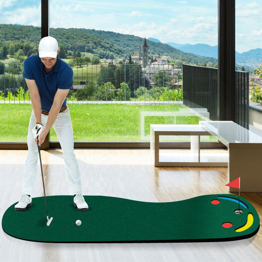 Golf Putting Green Set for Indoor Outdoor Use W2B