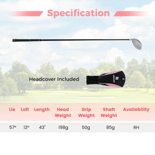 12 Individual Driver Golf Club for Women 460CC W2B