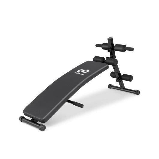 Adjustable Decline Sit Up Bench for Exercise W2B