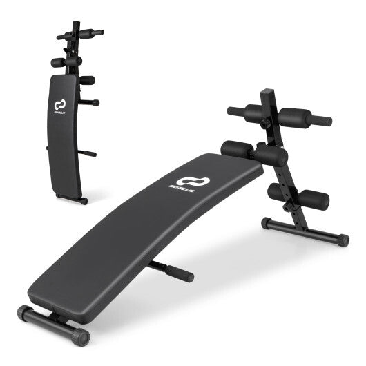 Adjustable Decline Sit Up Bench for Exercise W2B