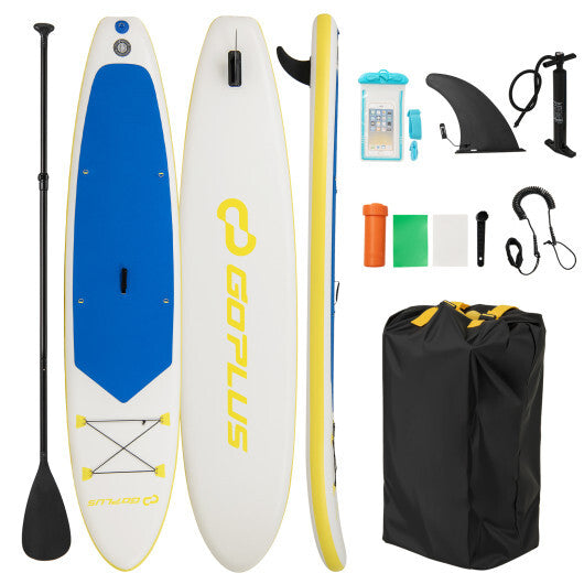 11 Feet Premium SUP Inflatable Stand Up Paddle Board with Accessories for Youth Adults-L W2B