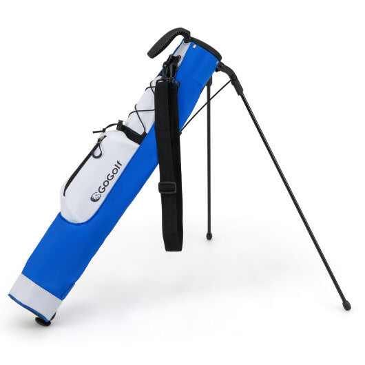 Golf Stand Bag Lightweight Golf Bag for The Driving Range-White W2B