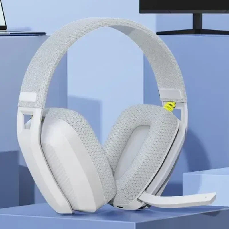 NNEOBA Wireless Gaming Headset with Mic White NNEOBA