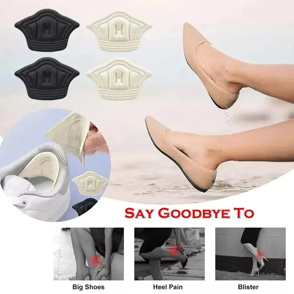 Heel Patch Insole for Summer Womens High Heels With a Larger Or Smaller Heel Pad to Prevent Heel Loss Half Size Pad LadyShow.Store