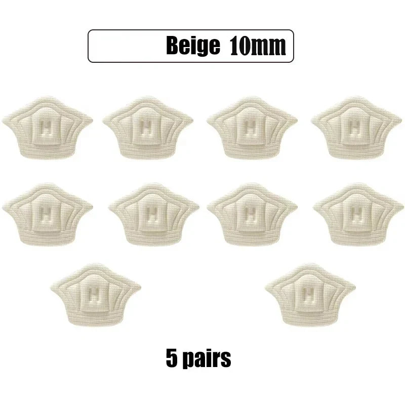 Heel Patch Insole for Summer Womens High Heels With a Larger Or Smaller Heel Pad to Prevent Heel Loss Half Size Pad LadyShow.Store