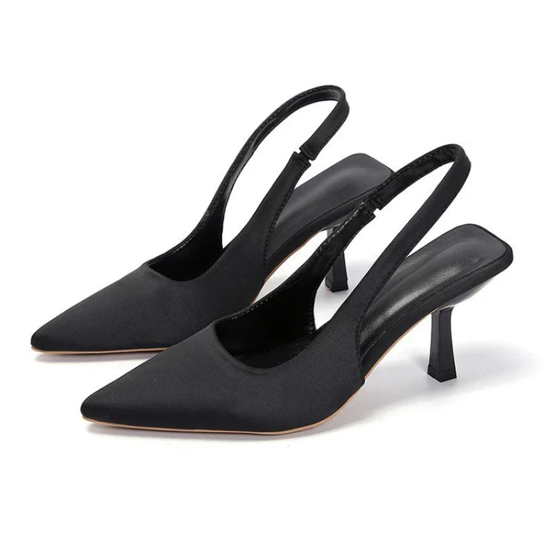 2024 New Sexy Women High Heels Luxury Pointed Toe Women's Pumps Fashion Shallow Sandals Stiletto Heels Women Party Wedding Shoes Pi-Mart