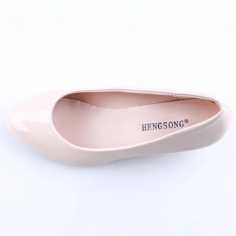 Shoes Ladies Pumps Medium Heel Nude Sexy High Heels Weeding Shoes Women Office Work White Pumps Party Shoes Pi-Mart
