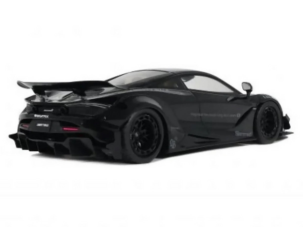 2023 McLaren 720S "LB-Works - Liberty Walk" Black 1/18 Model Car by GT Spirit-0