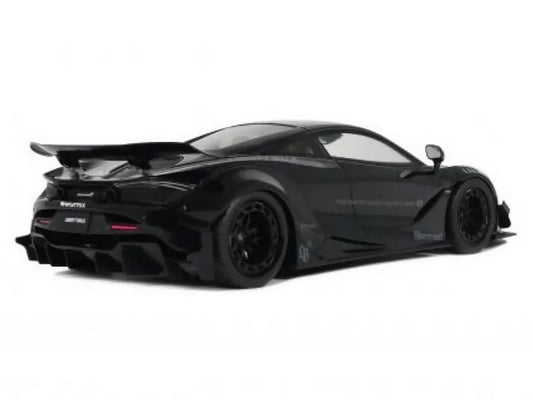 2023 McLaren 720S "LB-Works - Liberty Walk" Black 1/18 Model Car by GT Spirit-0