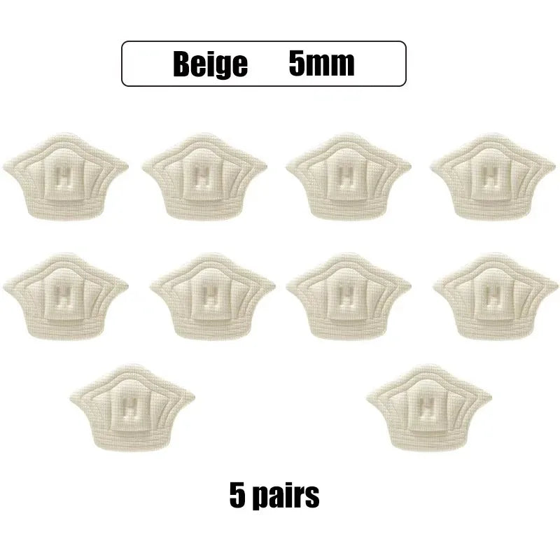 Heel Patch Insole for Summer Womens High Heels With a Larger Or Smaller Heel Pad to Prevent Heel Loss Half Size Pad LadyShow.Store
