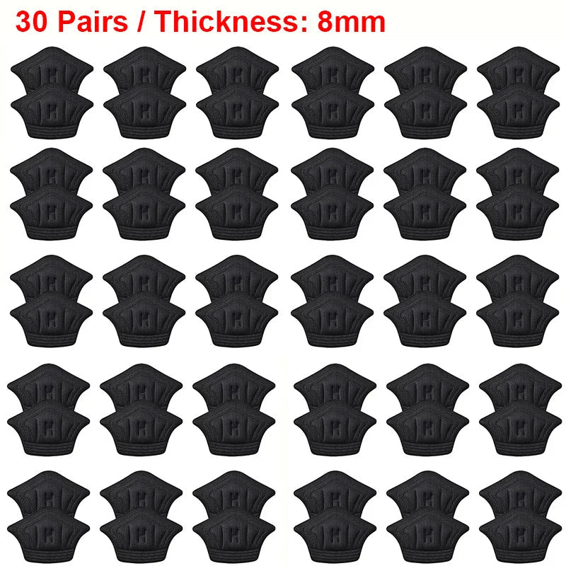 3pairs/6pairs Insoles Patch Heel Pads for Sport Shoes Back Sticker Adjustable Size Antiwear Feet Pad Cushion Insert Insole LadyShow.Store