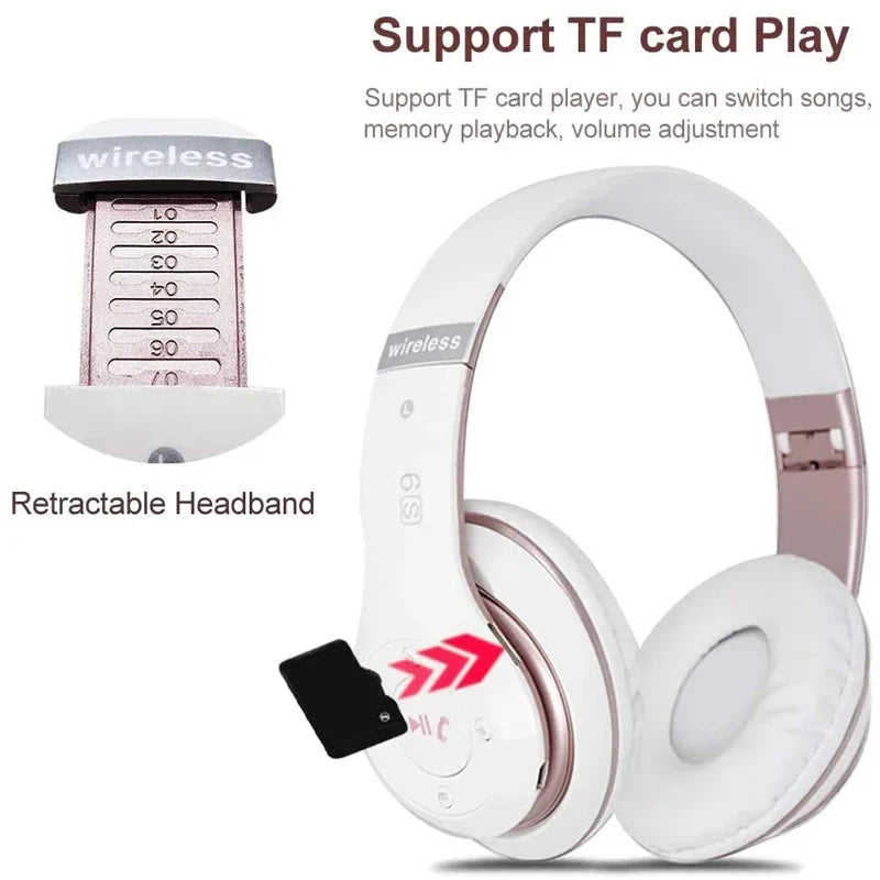 NNEOBA Wireless Noise Cancelling Headphone White NNEOBA