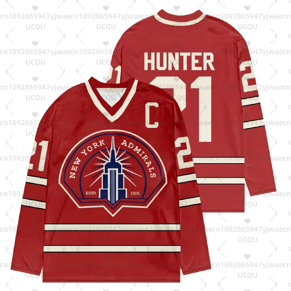 2026 mens New Heated Rivalry Hockey Jersey Long Sleeves Tee Men's Women Rozanov HOLLANDER v-neck T-shirt Unisex Tops Pullovers Pi-Mart