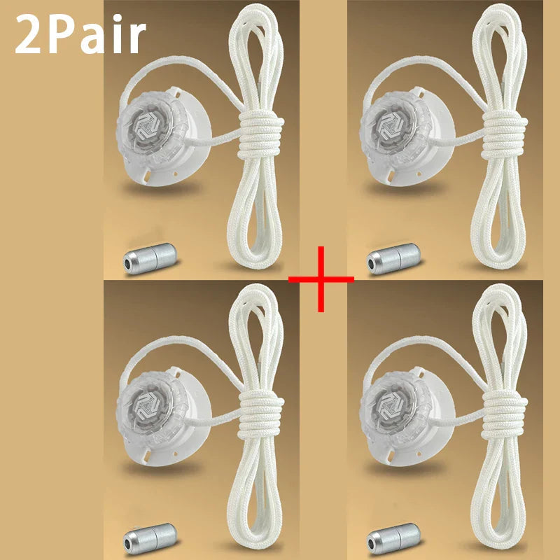 Fashion Swivel Buckle Laces Automatic Shoelace Without ties Kids Adult Sneakers No Tie Shoe laces Shoe accessories 1Pair/2Pair LadyShow.Store