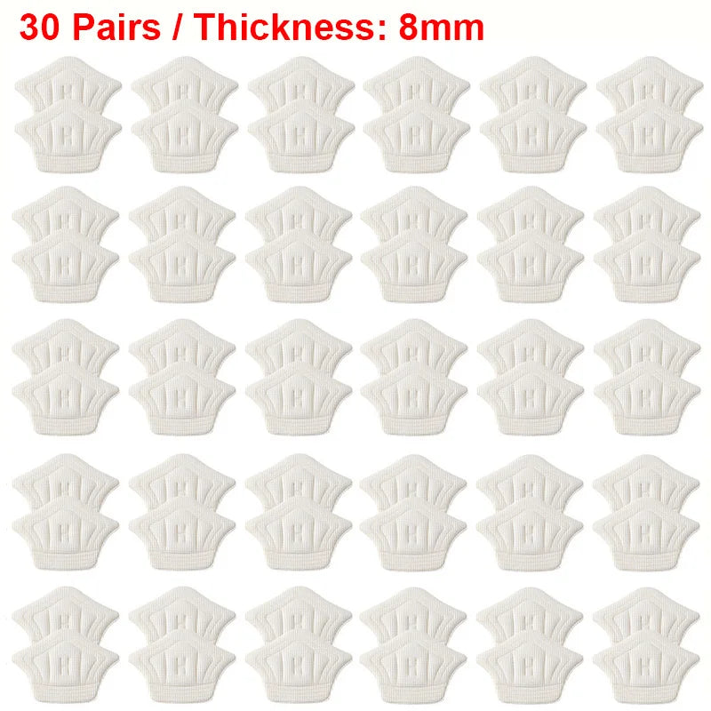 3pairs/6pairs Insoles Patch Heel Pads for Sport Shoes Back Sticker Adjustable Size Antiwear Feet Pad Cushion Insert Insole LadyShow.Store