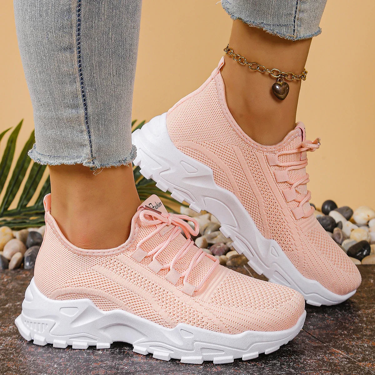 Women's sports shoes 2026，Breathable single mesh shoes, Women's casual and Versatile sports shoes LadyShow.Store