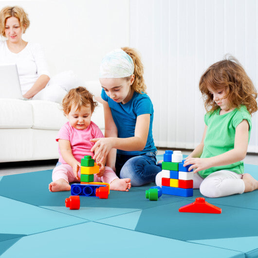 Heavy-Duty Folding Exercise Mat Gym Mat for Gymnastics W2B