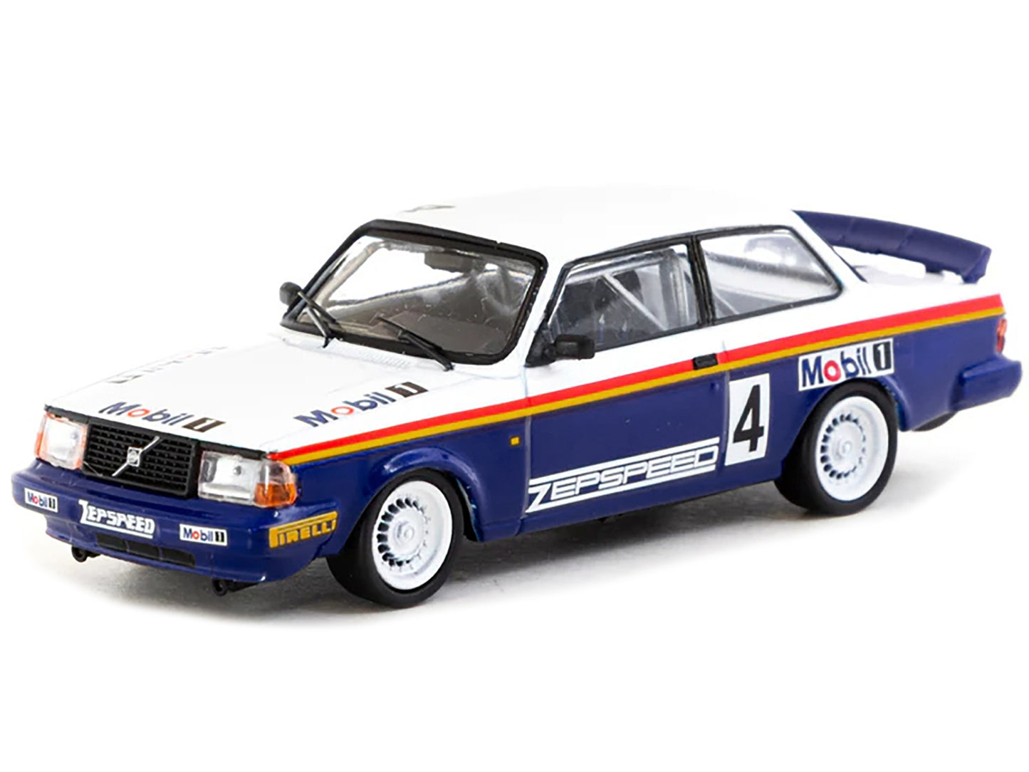Volvo 240 Turbo #4 Per-Gunnar Andersson Winner "Malaysian Group A Championships" (1987) "Hobby64" Series 1/64 Diecast Model Car by Tarmac Works