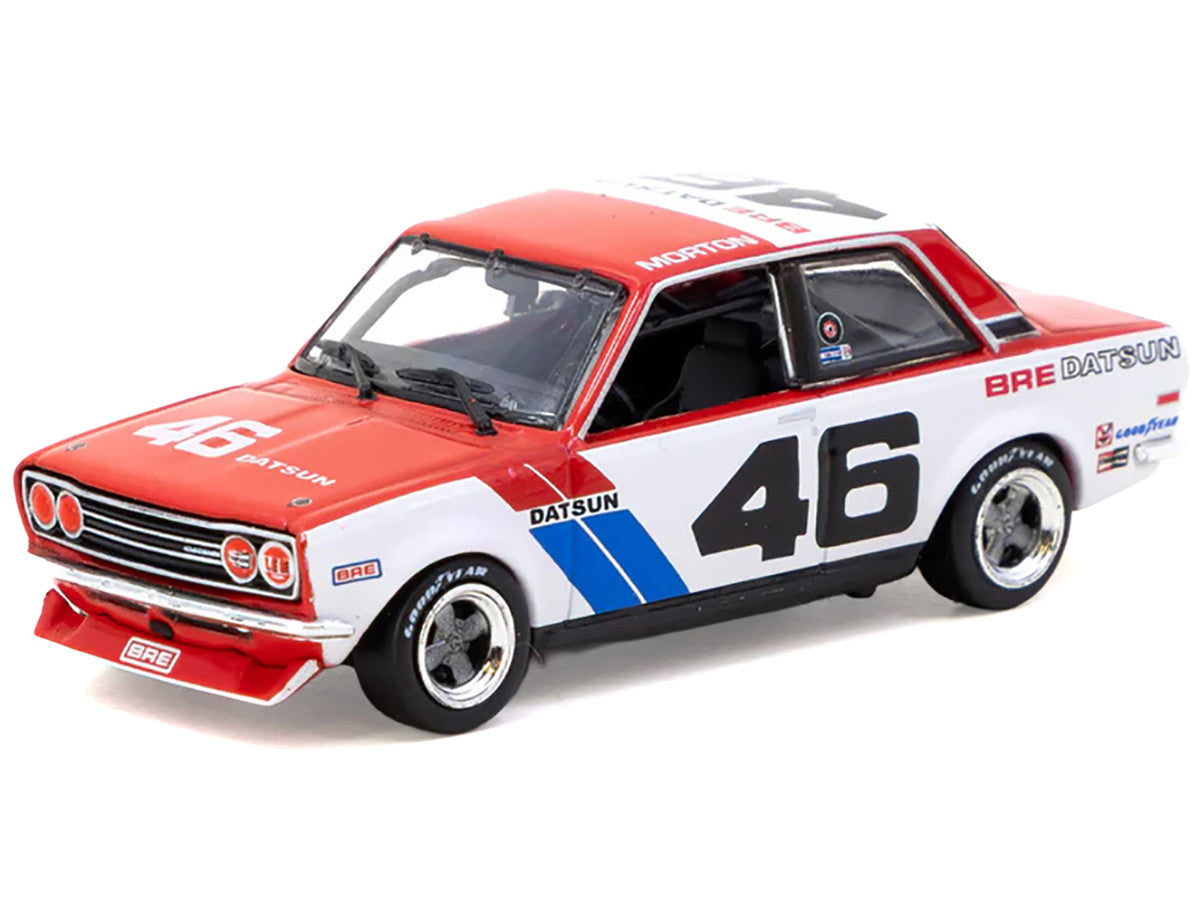 Datsun 510 #46 John Morton "Brock Racing Enterprises" Winner "Trans-Am 2.5 Championship" (1971) "Hobby64" Series 1/64 Diecast Model Car by Tarmac Works Tarmac Works