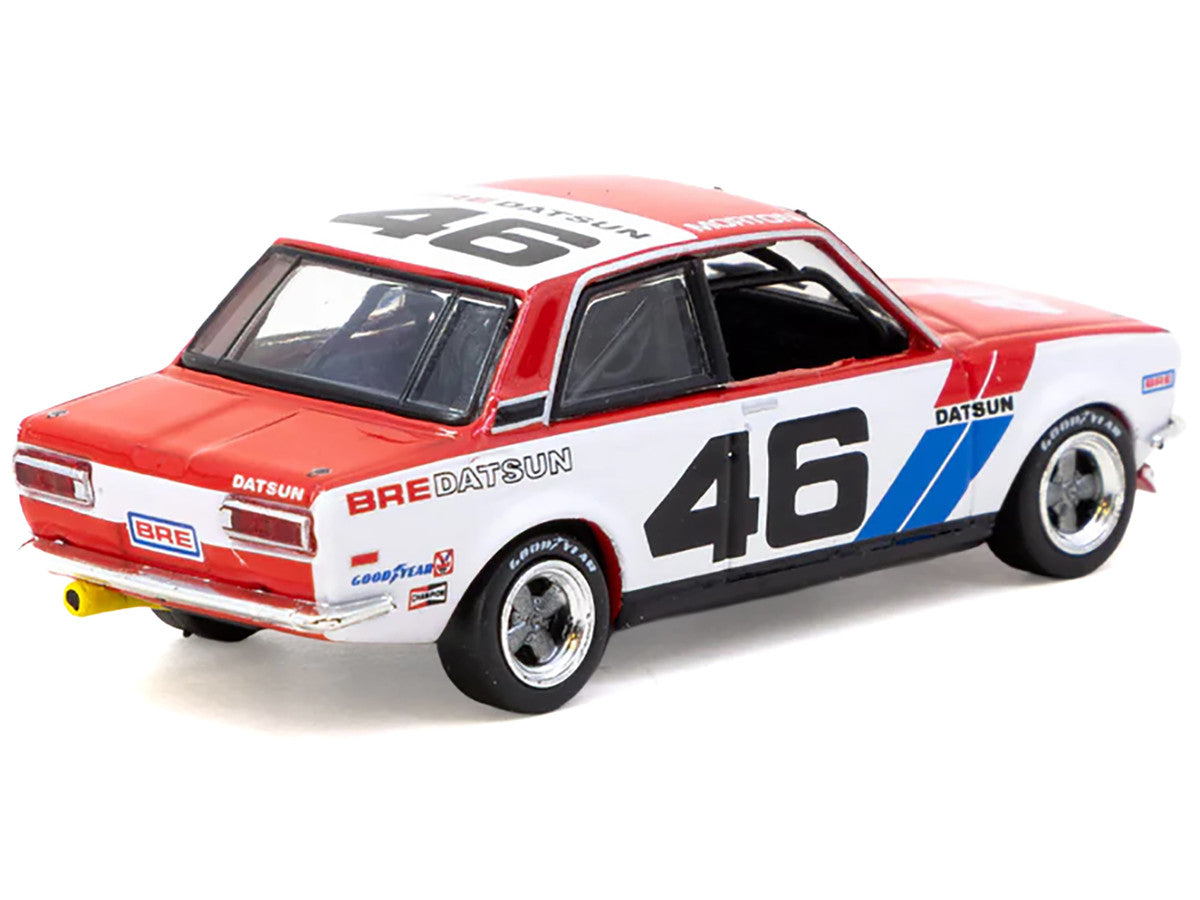 Datsun 510 #46 John Morton "Brock Racing Enterprises" Winner "Trans-Am 2.5 Championship" (1971) "Hobby64" Series 1/64 Diecast Model Car by Tarmac Works Tarmac Works