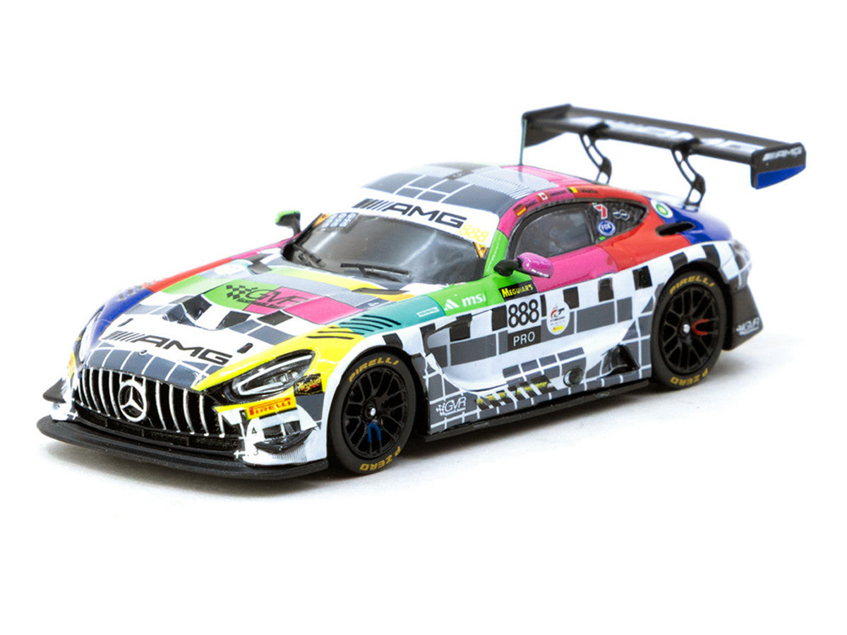 Mercedes-AMG GT3 #888 Maro Engel - Mikael Grenier - Maxime Martin "GruppeM Racing" "Bathurst 12 Hour" (2025) "Hobby64" Series 1/64 Diecast Model Car by Tarmac Works-1