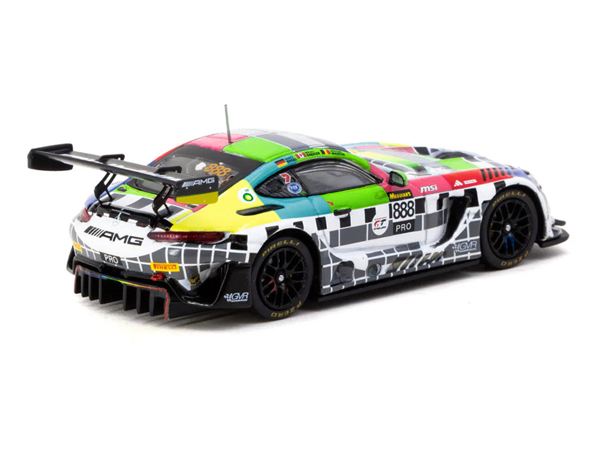 Mercedes-AMG GT3 #888 Maro Engel - Mikael Grenier - Maxime Martin "GruppeM Racing" "Bathurst 12 Hour" (2025) "Hobby64" Series 1/64 Diecast Model Car by Tarmac Works-2