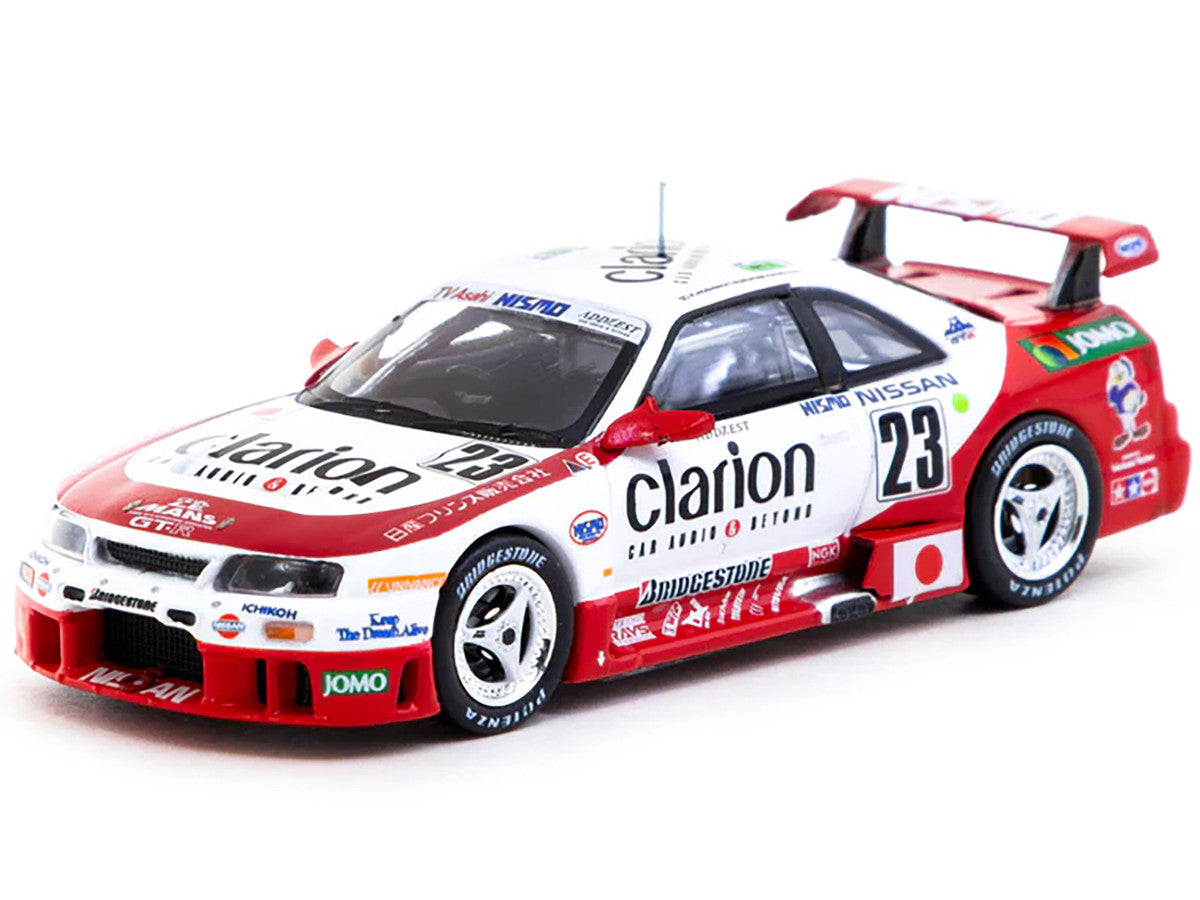 Nissan NISMO GT-R LM #23 Kazuyoshi Hoshino - Toshio Suzuki - Masahiko Kageyama "Presentation" "24 Hours of Le Mans" (1995) "Hobby64" Series 1/64 Diecast Model Car by Tarmac Works Tarmac Works