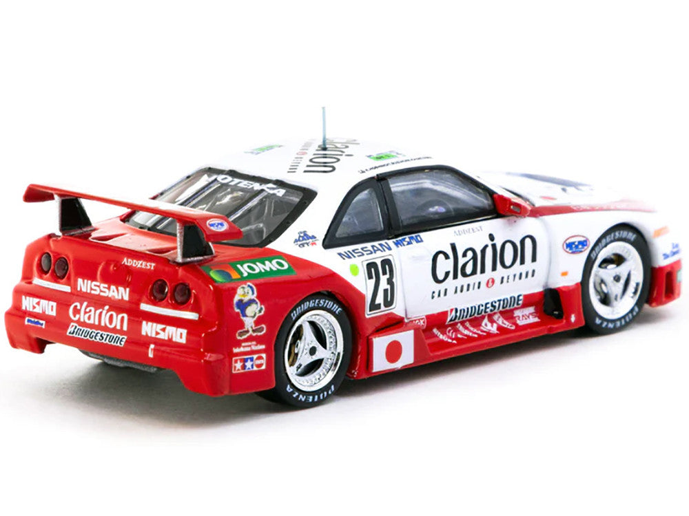 Nissan NISMO GT-R LM #23 Kazuyoshi Hoshino - Toshio Suzuki - Masahiko Kageyama "Presentation" "24 Hours of Le Mans" (1995) "Hobby64" Series 1/64 Diecast Model Car by Tarmac Works Tarmac Works
