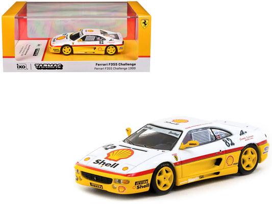 Ferrari F355 Challenge #82 Peter Andersen "Team Kroymans - Shell Oil" "Ferrari F355 Challenge" (1999) "Hobby64" Series 1/64 Diecast Model Car by Tarmac Works-0