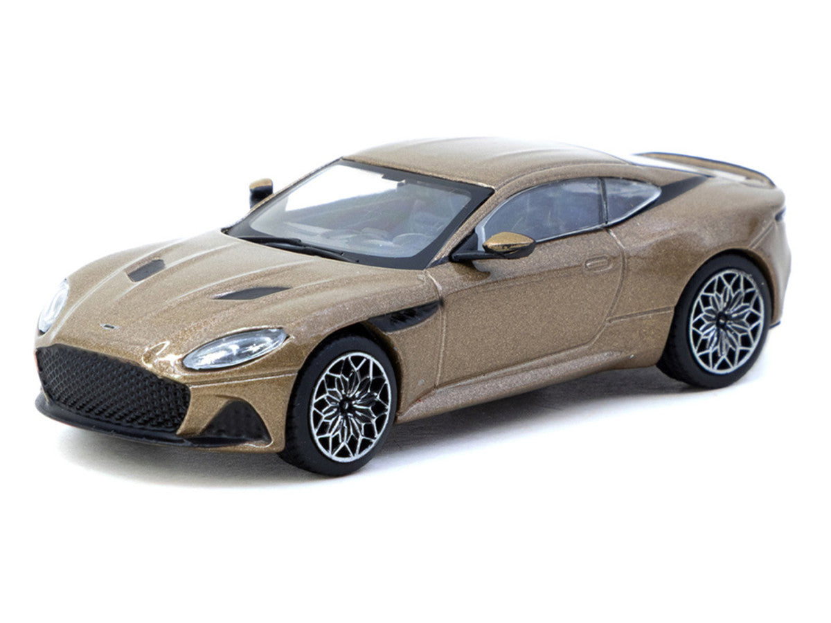 Aston Martin DBS Superleggera Brown Metallic "Global64" Series 1/64 Diecast Model Car by Tarmac Works Tarmac Works