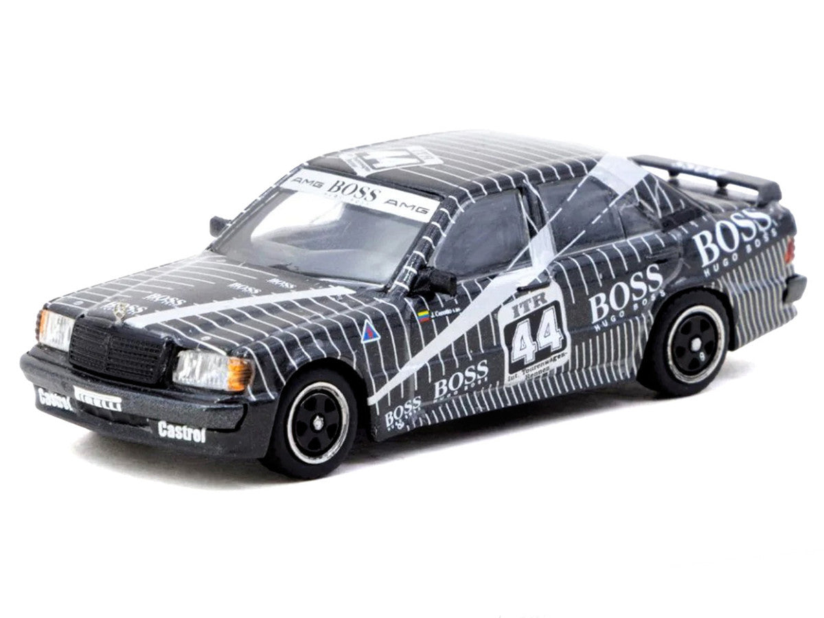 Mercedes-Benz 190 E 2.3-16 #44 Johnny Cecotto "Deutsche Tourenwagen Meisterschaft (DTM)" (1988) "Global64" Series 1/64 Diecast Model Car by Tarmac Works-2