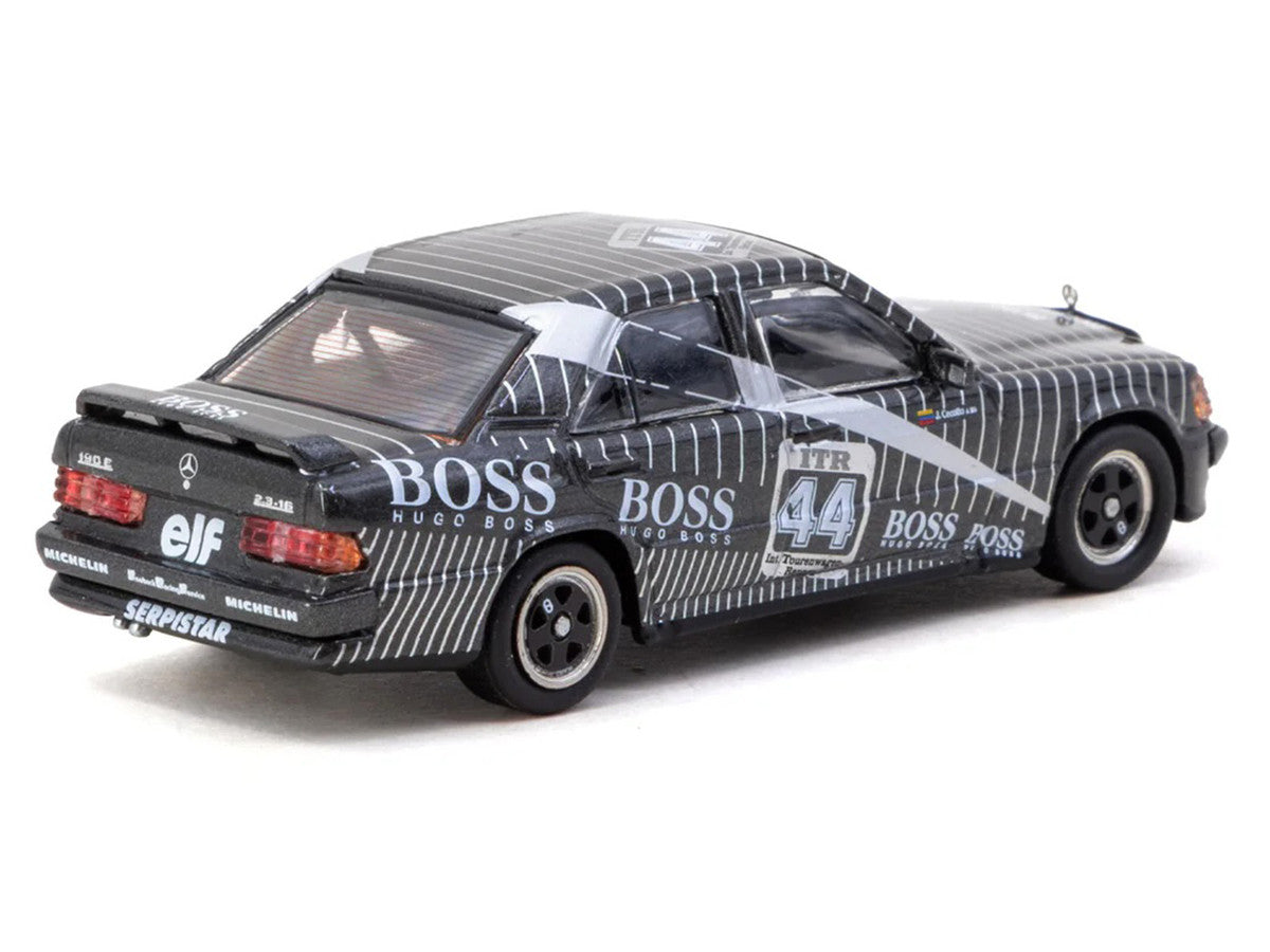 Mercedes-Benz 190 E 2.3-16 #44 Johnny Cecotto "Deutsche Tourenwagen Meisterschaft (DTM)" (1988) "Global64" Series 1/64 Diecast Model Car by Tarmac Works-1