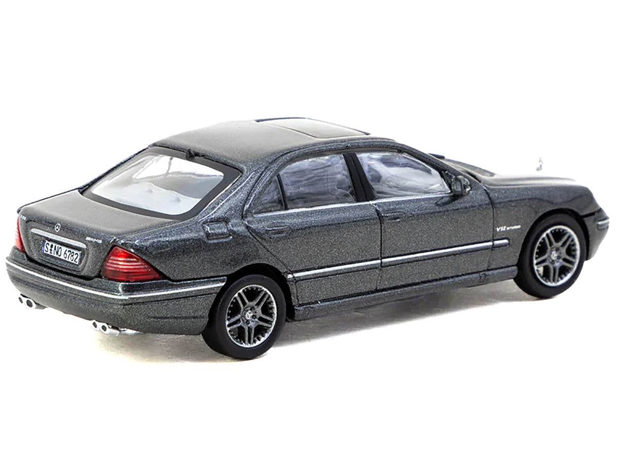 Mercedes-Benz S 65 AMG Tectite Gray Metallic "Global64" Series 1/64 Diecast Model by Tarmac Works Tarmac Works
