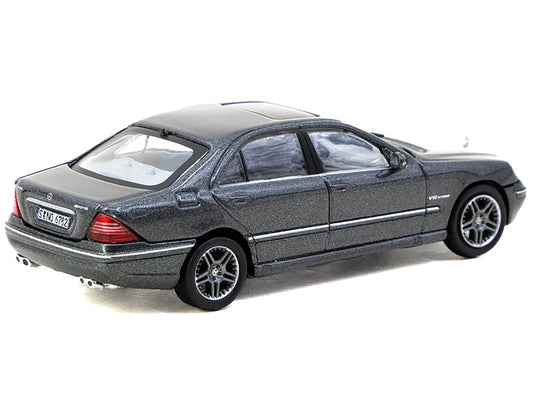 Mercedes-Benz S 65 AMG Tectite Gray Metallic "Global64" Series 1/64 Diecast Model by Tarmac Works Tarmac Works