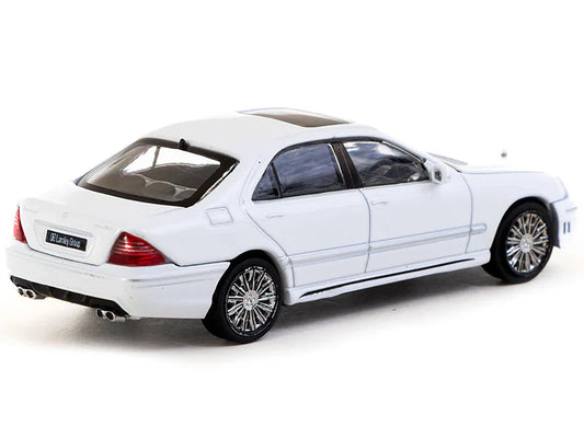 Mercedes-Benz S-Class Wald "Lamley Special Edition" Alabaster White "Global64" Series 1/64 Diecast Model by Tarmac Works Tarmac Works