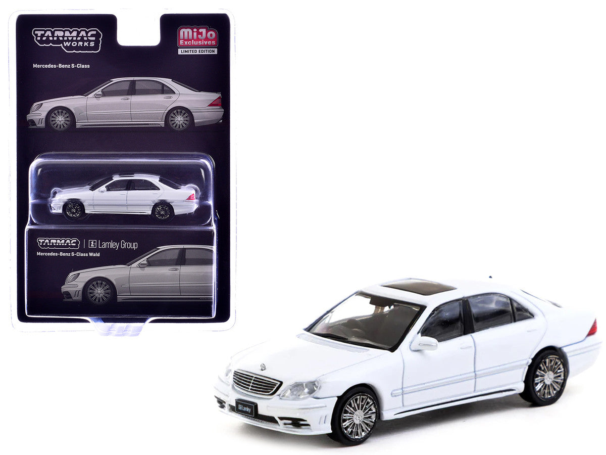 Mercedes-Benz S-Class Wald "Lamley Special Edition" Alabaster White "Global64" Series 1/64 Diecast Model by Tarmac Works Tarmac Works