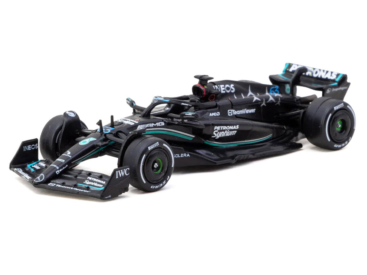 Mercedes-AMG F1 W14 E Performance #63 George Russell Formula One F1 "Italian GP" (2023) "Global64" Series 1/64 Diecast Model Car by Tarmac Works Tarmac Works