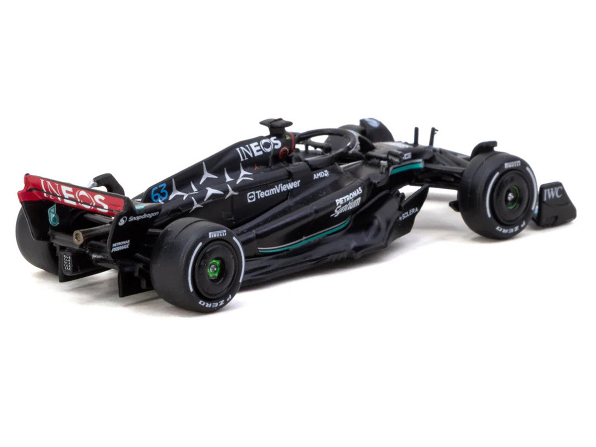 Mercedes-AMG F1 W14 E Performance #63 George Russell Formula One F1 "Italian GP" (2023) "Global64" Series 1/64 Diecast Model Car by Tarmac Works Tarmac Works